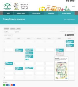 En la web www.redlocalsalud.es puedes acceder a todos los eventos RELAS