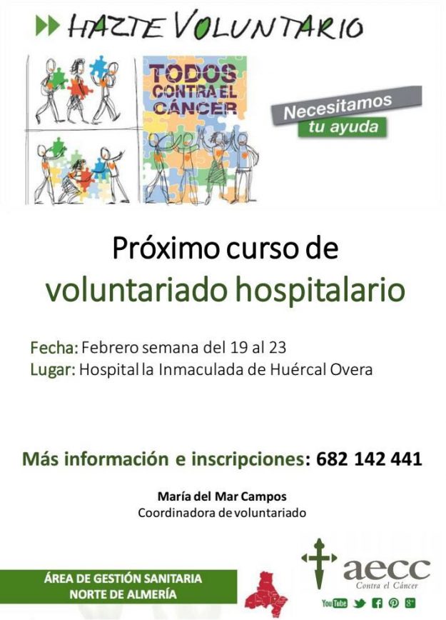 Curso voluntariado hospitalario