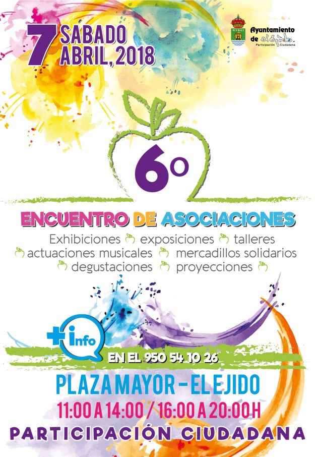 Cartel encuentro de asociaciones