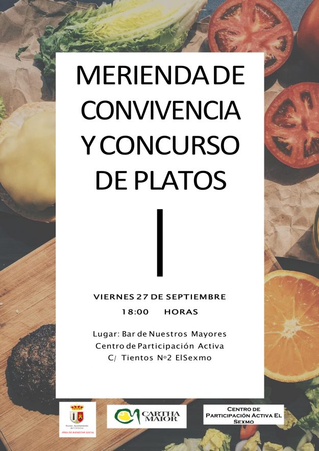 Merienda de convivencia y concurso centro de mayores