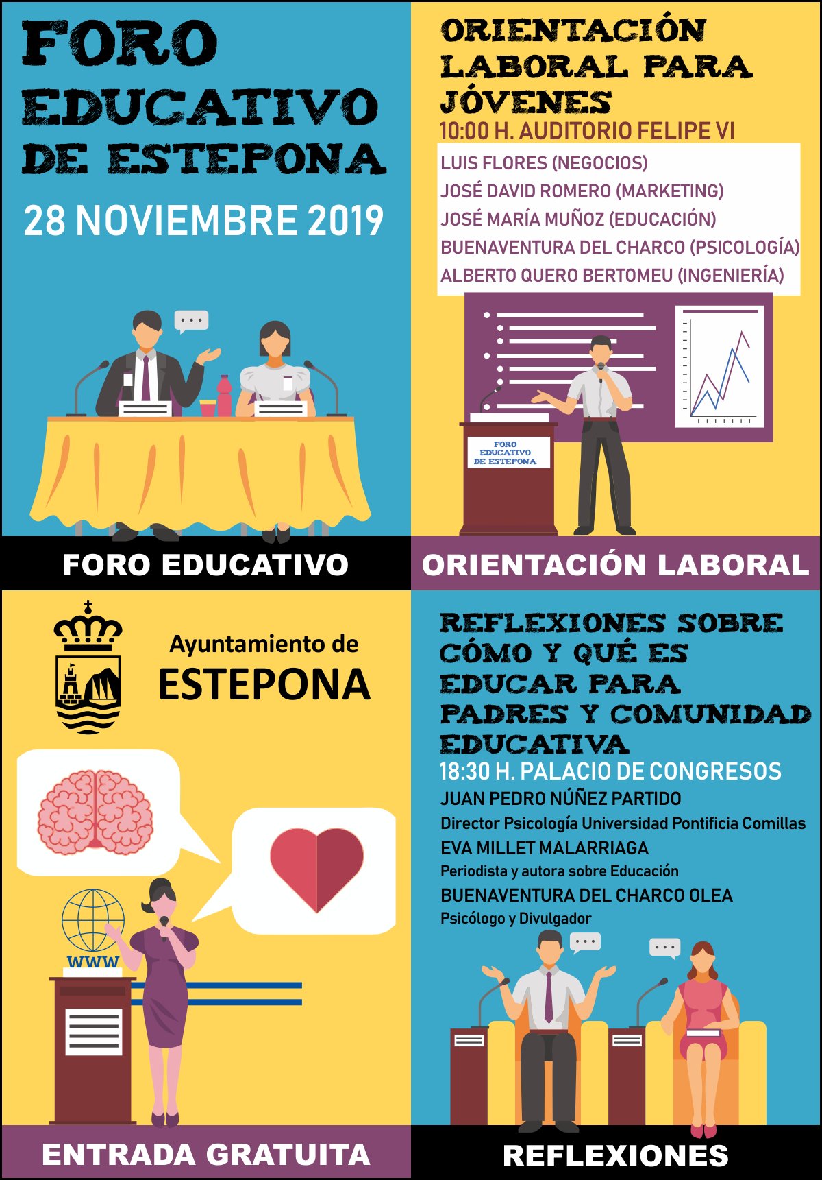Foro educativo para jóvenes